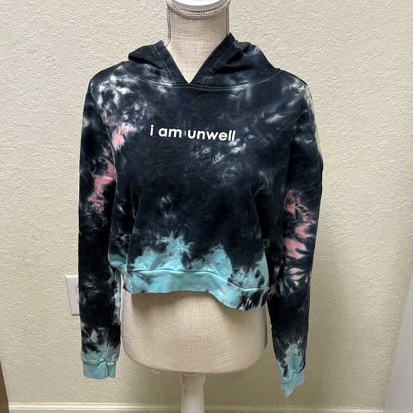 Barstool Tops - Barstool Sports Call her Daddy Tie-Dye Cropped Hoodie Size XL